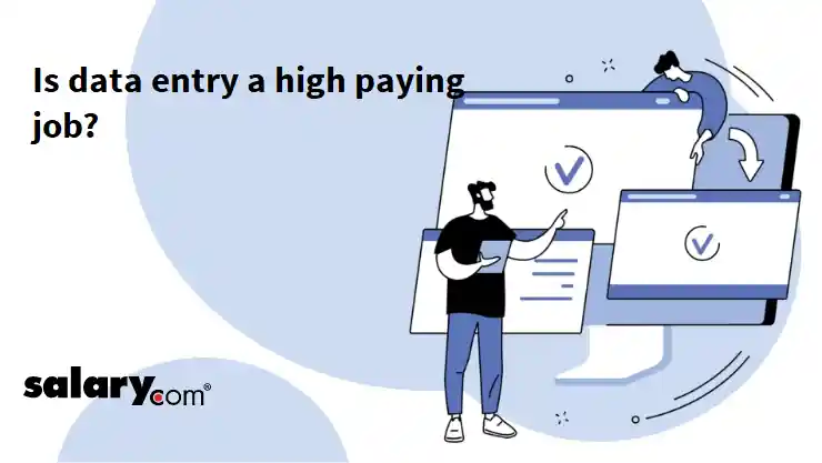 Is data entry a high paying job?