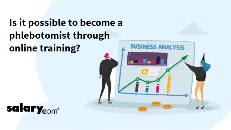 Is it possible to become a phlebotomist through online training?