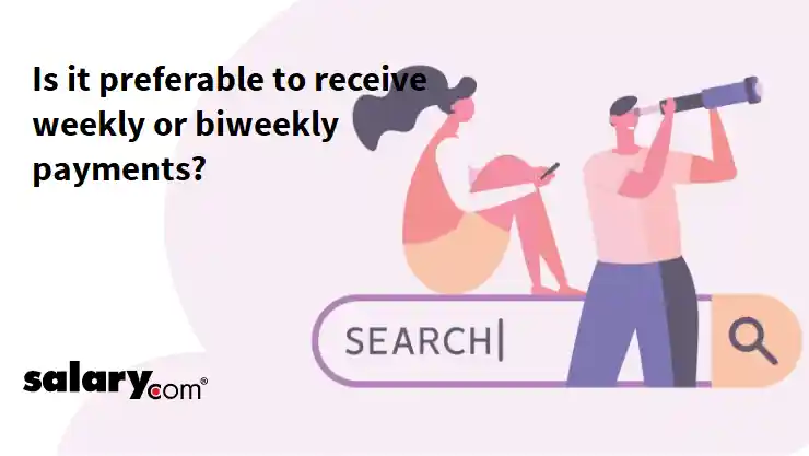 Is it preferable to receive weekly or biweekly payments?