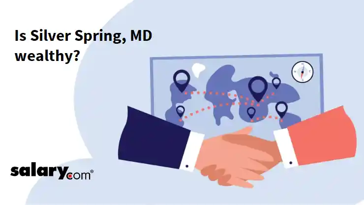 Is Silver Spring, MD wealthy?