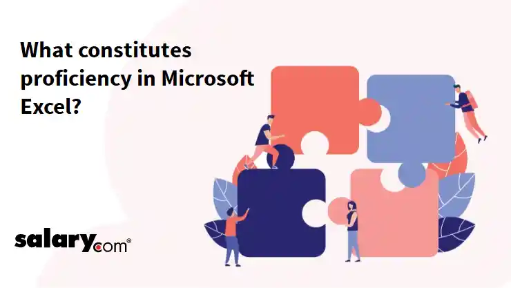 What constitutes proficiency in Microsoft Excel?