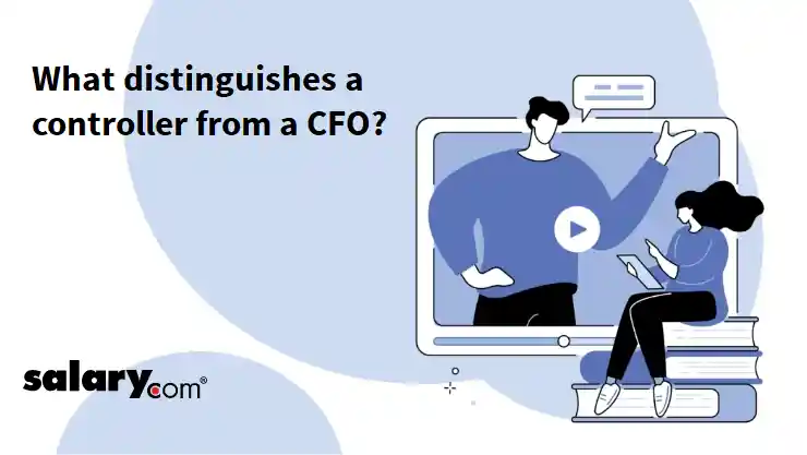 What distinguishes a controller from a CFO?