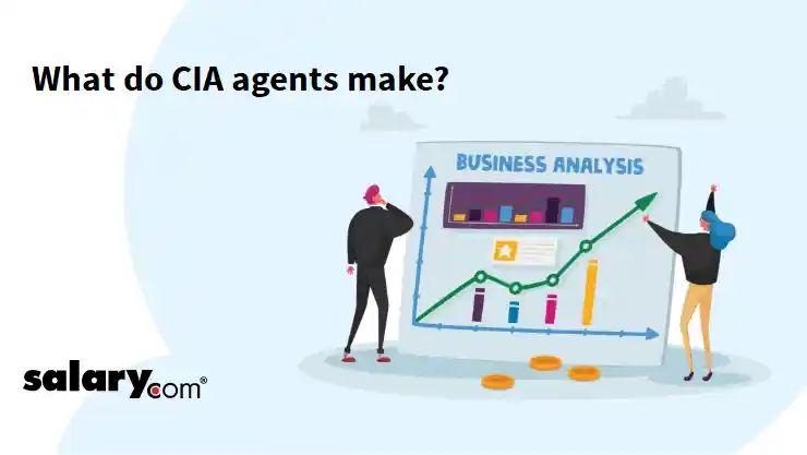 What do CIA agents make?