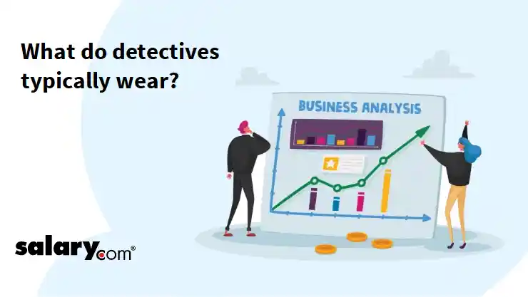 What do detectives typically wear?