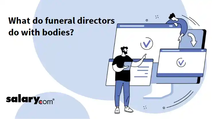 What do funeral directors do with bodies?