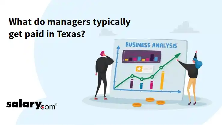 What do managers typically get paid in Texas?