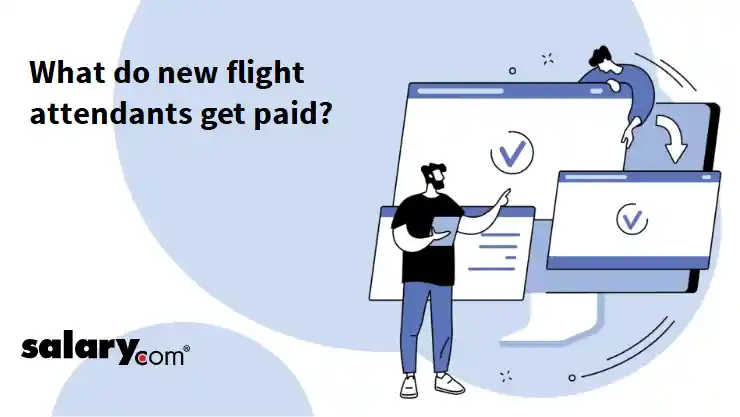 What do new flight attendants get paid?