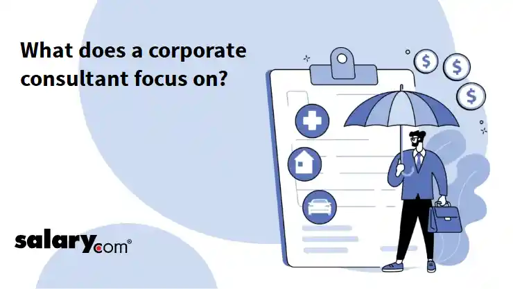 What does a corporate consultant focus on?
