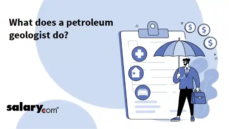 What does a petroleum geologist do?