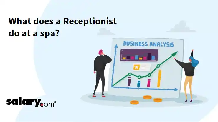 What does a Receptionist do at a spa?