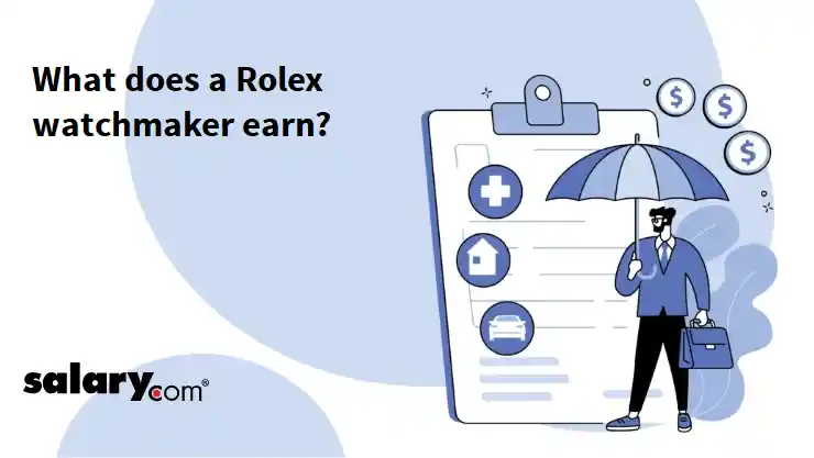 What does a Rolex watchmaker earn?
