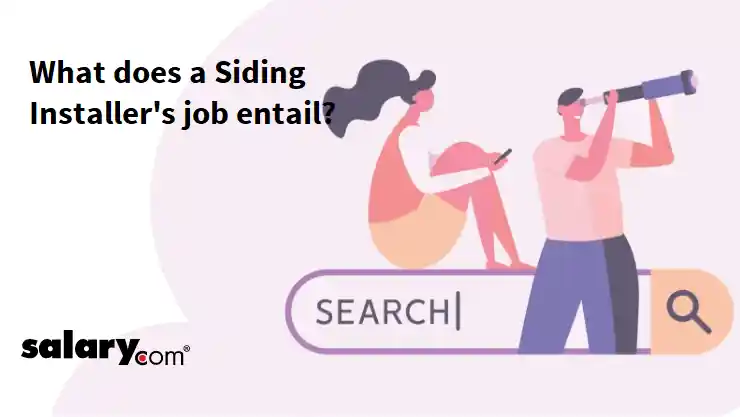 What does a Siding Installer's job entail?