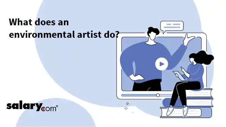 What does an environmental artist do?