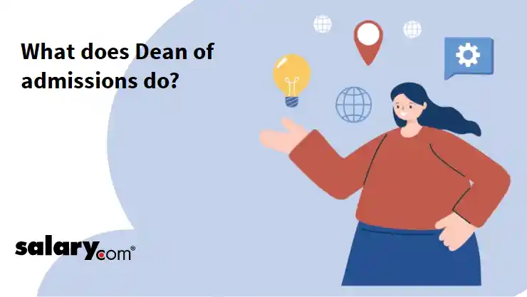 What does Dean of admissions do?