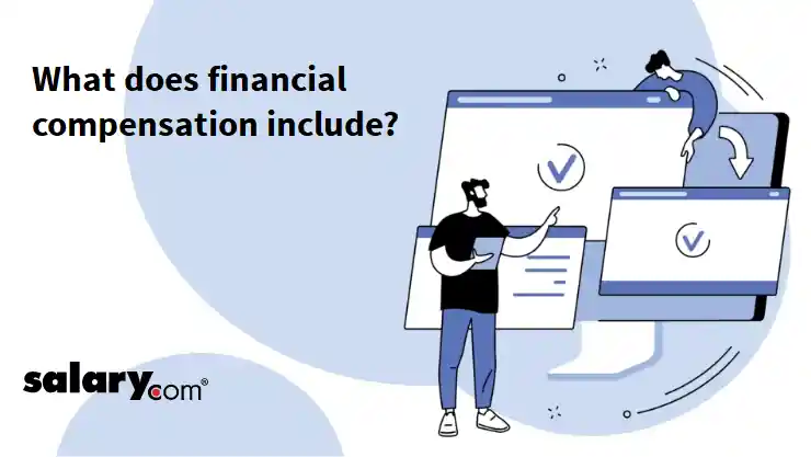 What does financial compensation include?