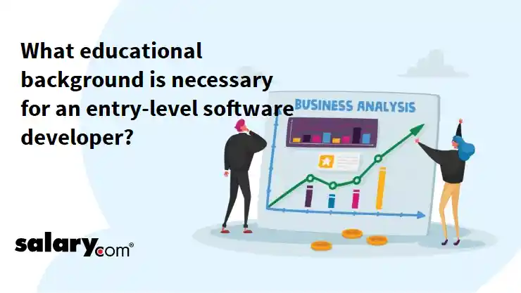 What educational background is necessary for an entry-level software developer?