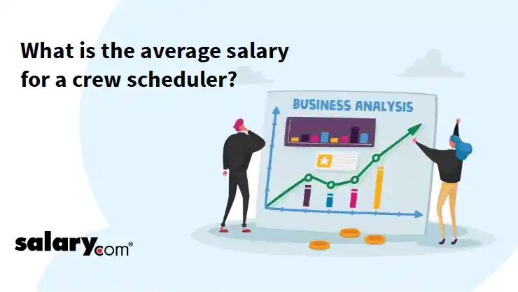 What is the average salary for a crew scheduler?