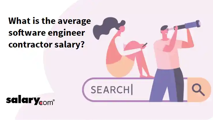 What is the average software engineer contractor salary?