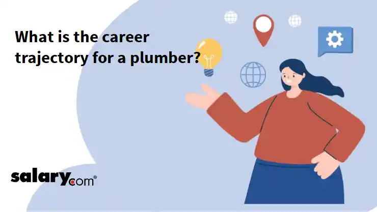 What is the career trajectory for a plumber?