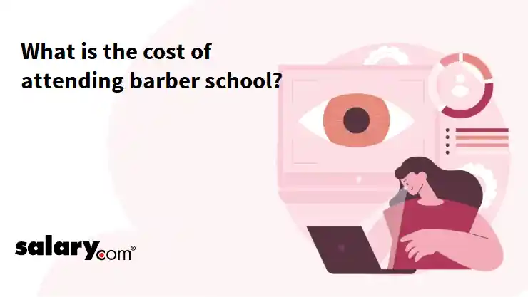 What is the cost of attending barber school?