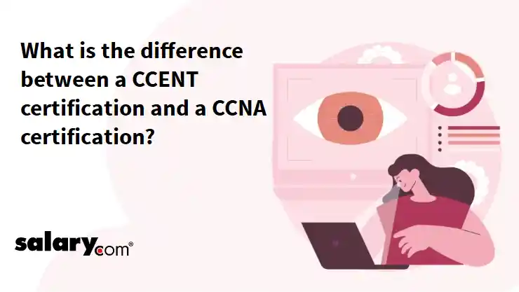 What is the difference between a CCENT certification and a CCNA certification?