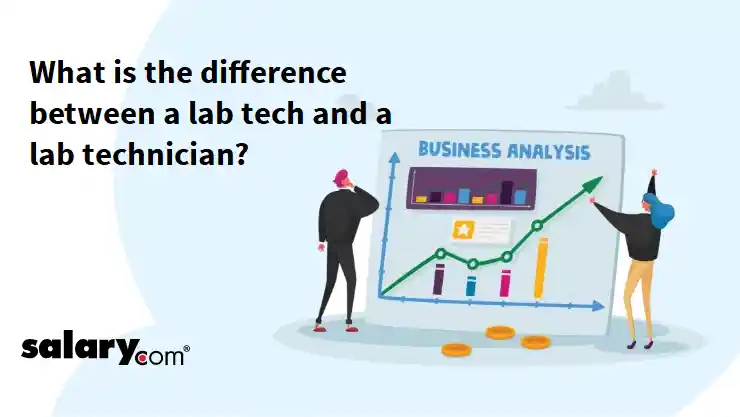 What is the difference between a lab tech and a lab technician?