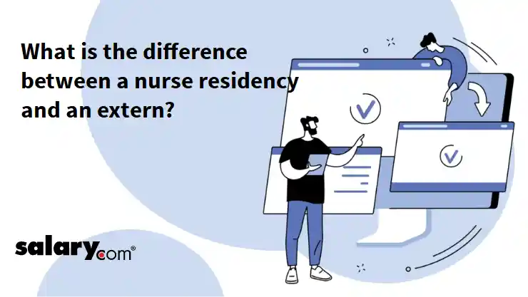 What is the difference between a nurse residency and an extern?