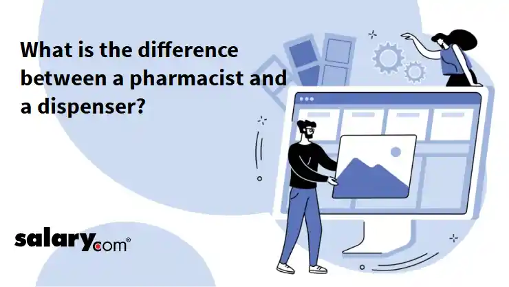 What is the difference between a pharmacist and a dispenser?