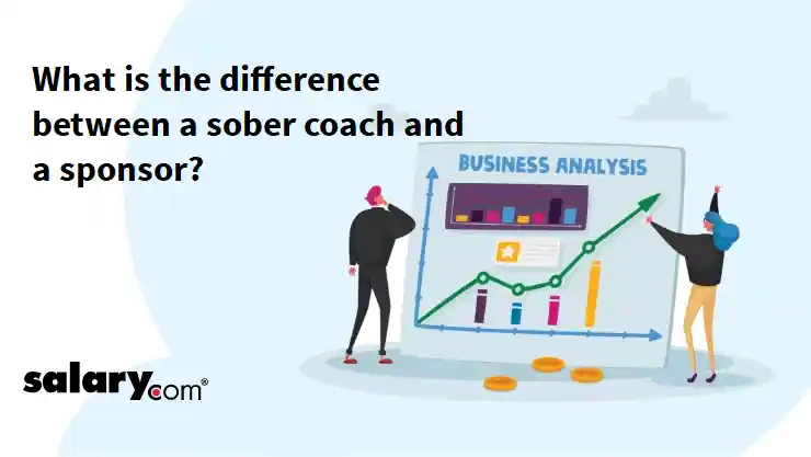 What is the difference between a sober coach and a sponsor?