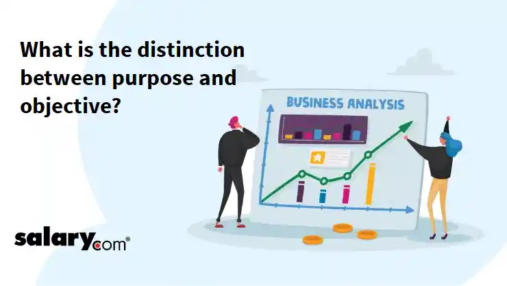 What is the distinction between purpose and objective?