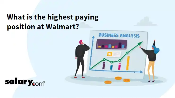 What is the highest paying position at Walmart?