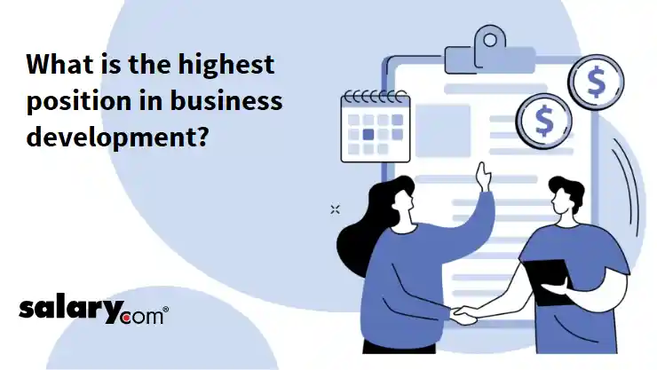 What is the highest position in business development?