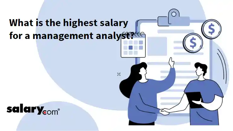 What is the highest salary for a management analyst?