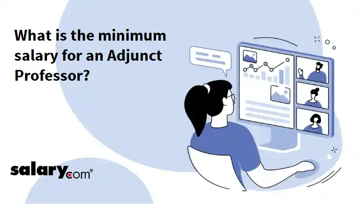 What is the minimum salary for an Adjunct Professor?