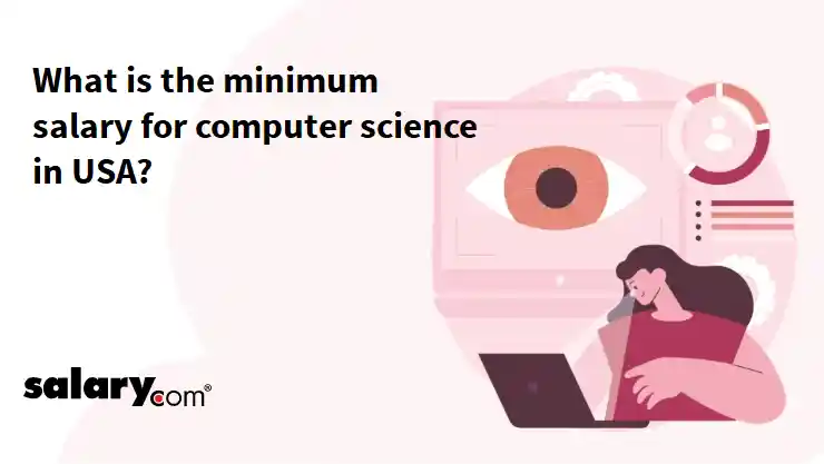 What is the minimum salary for computer science in USA?