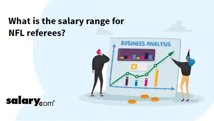 What is the salary range for NFL referees?