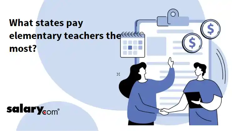 What states pay elementary teachers the most?