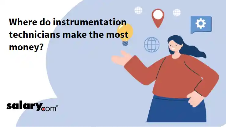 Where do instrumentation technicians make the most money?