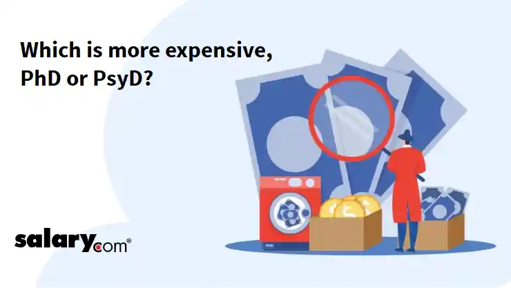 Which is more expensive, PhD or PsyD?