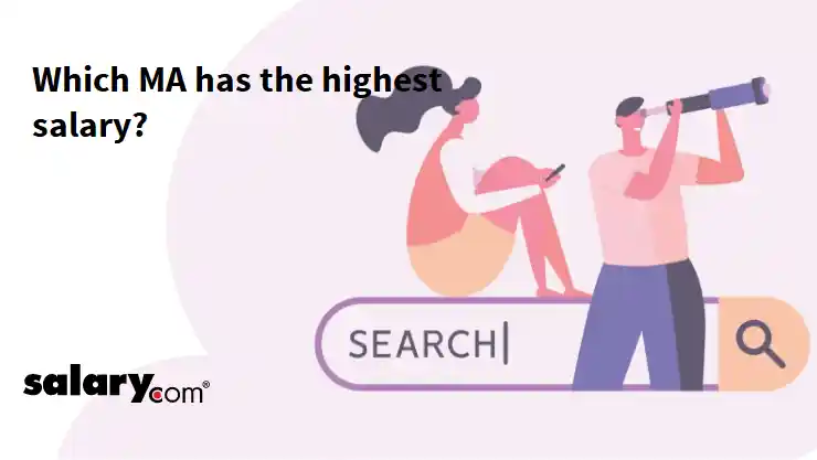 Which MA has the highest salary?