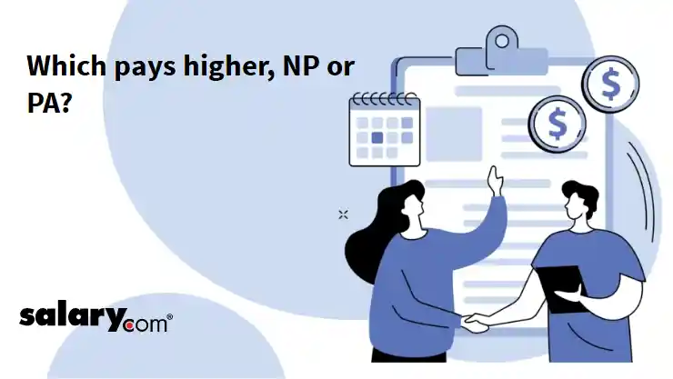 Which pays higher, NP or PA?