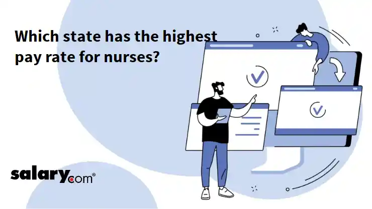 Which state has the highest pay rate for nurses?