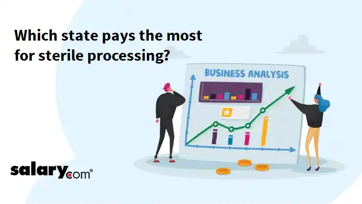 Which state pays the most for sterile processing?