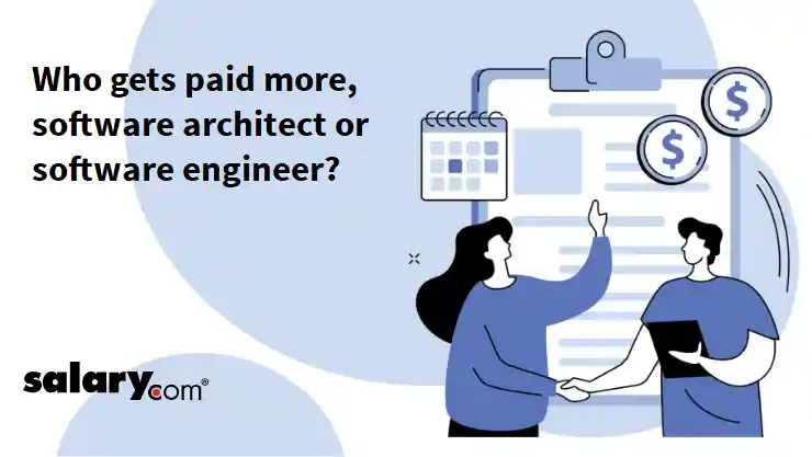 Who gets paid more, software architect or software engineer?