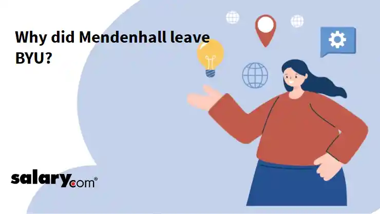 Why did Mendenhall leave BYU?