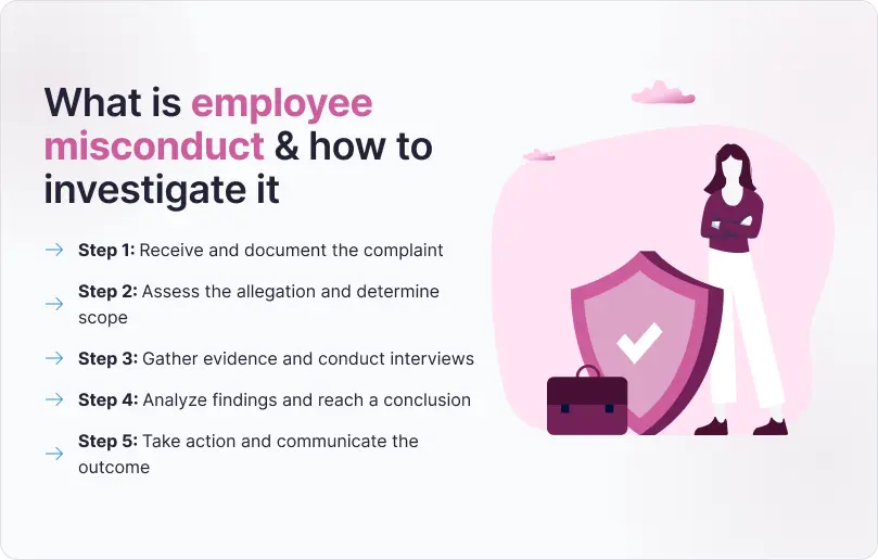 What Is Employee Misconduct & How to Investigate It