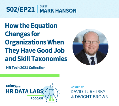 HR Tech 2021 Series - Changing the Equation for Organizations With Job and Skill Taxonomies