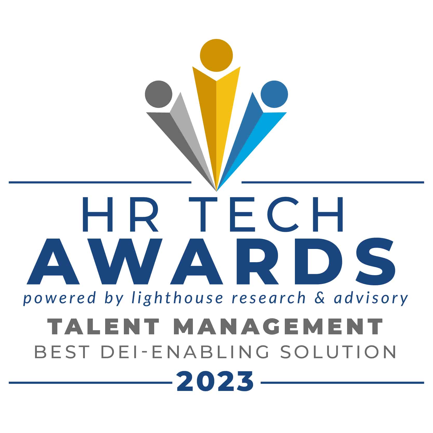 2023 HR tech awards badges